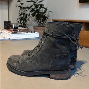 UGG Kilmer Suede Combat Winter Boot 6.5